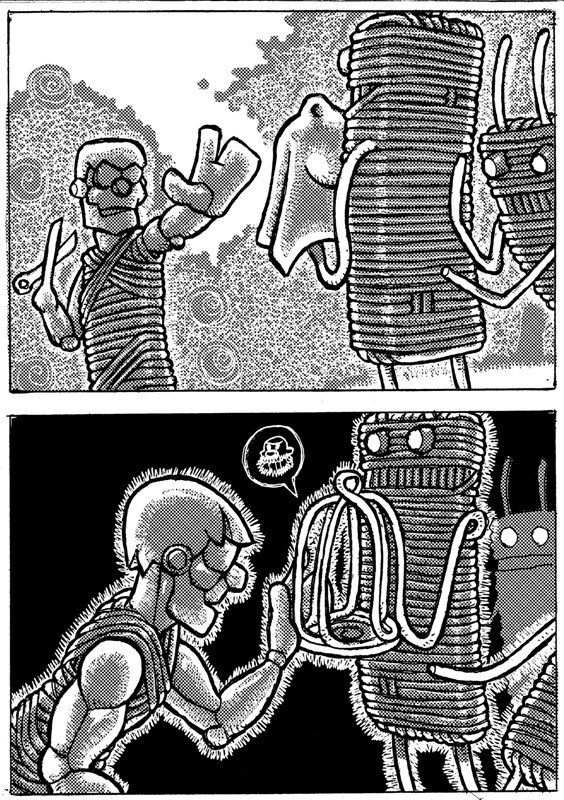 Una prima rappresentazione della gabbia del titolo