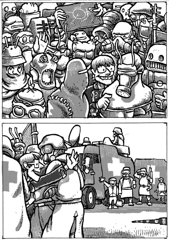 Moncho si fa strada tra gli Appestati