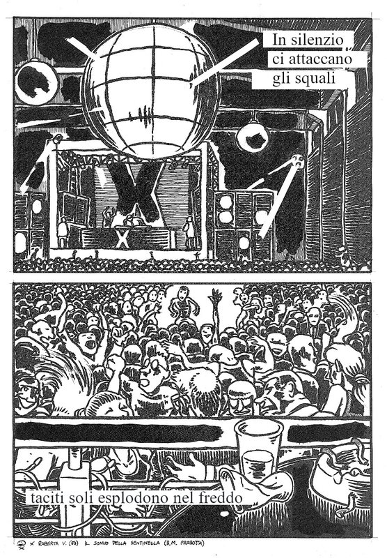 In silenzio ci attaccano gli squali - taciti soli esplodono nel freddo