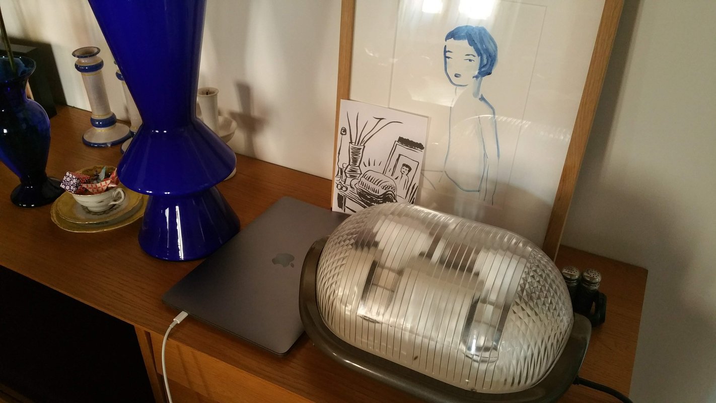 Lo schizzo nel suo ambiente